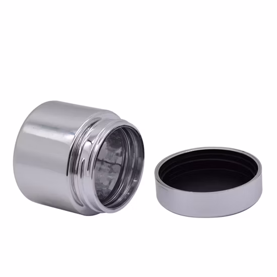 Frasco de armazenamento de alimentos com tampa de madeira de acácia Recipientes de vidro de borosilicato com tampa resistente a crianças 2 onças 3 onças 4 onças 5 onças